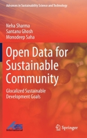 Open Data for Sustainable Community: Glocalized Sustainable Development Goals 9813343117 Book Cover