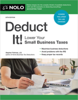 Deduct It!: Lower Your Small Business Taxes 1413331351 Book Cover