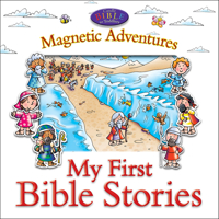 My First Bible Stories--Magnetic Adventures (Candle Bible For Toddlers) 1781282250 Book Cover