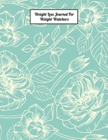 Weight Loss Journal For Weight Watchers: Food Journals For Tracking Meals and Eating Disorder, Letter Size 8.5 x 11,200 Page 1706262728 Book Cover