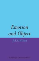 Emotion and Object 0521114772 Book Cover