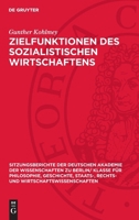 Zielfunktionen Des Sozialistischen Wirtschaftens 3112775686 Book Cover