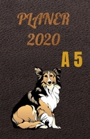 Planer 2020 F�r zwei ( 2 ) mit Uhrzeit, Stunden Kalender, Notizen: Handlicher Timer Kalender 2020 Terminplaner F�r Zwei ( 2 ) 12 Monate Jan bis Dez Geschenk Mit Hund / Organizer, Terminkalender Top or 1676874488 Book Cover