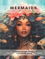 Mermaids Harmony beneath The Waves:: An Enchanting Mermaid Coloring Journey B0CFWZXGC7 Book Cover