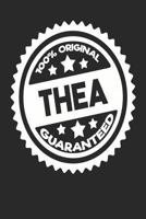 100% Original Thea Guaranteed: Password Logbook for Thea 1730841538 Book Cover