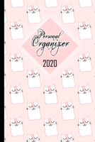 Personal Organizer 2020: Pocket Calendar 2020 6x9 with a yearly and monthly overview Appointment Calendar 2020 Annual planner Weekly planner fashionable & simple Personal Organizer 1707926816 Book Cover