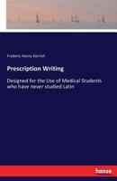 Prescription Writing 1017424829 Book Cover