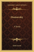 Dostoevsky, 1162792973 Book Cover