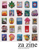 Za Zine: A Collection of Weed Bags Found in New York City November 2023 to February 2024 1963814029 Book Cover