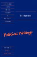 Bolingbroke: Political Writings (Cambridge Texts in the History of Political Thought) 116629093X Book Cover