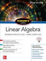 Schaum's Outline of Linear Algebra 0071794565 Book Cover