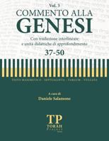 Commento alla Genesi - Vol 3 (37-50): Con traduzione interlineare (Torah Project Italia) 1986762750 Book Cover