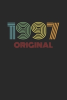 Retro 1997 Original - Tagesplaner 52 Wochen: Vintage Terminplaner - A5 (6"x9"), 120 Seiten - Geburtstag 90er 90's Geschenk Jahresplaner Kalender 1674274335 Book Cover