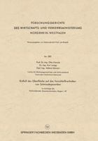 Einfluss Der Oberflache Auf Das Verschleissverhalten Von Schmiedegesenken 3663035883 Book Cover