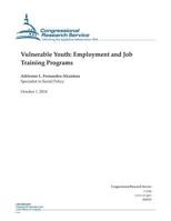 Vulnerable Youth: Employment and Job Training Programs 1502776820 Book Cover