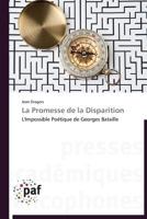 La Promesse de La Disparition 3838179226 Book Cover