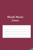 Blank Music Lines 1704020689 Book Cover