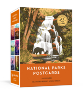 National Parks Postcards: 100 Illustrations That Celebrate America's Natural Wonders 059323295X Book Cover