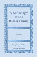 A Genealogy of the Ricker Family 078840461X Book Cover