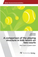 A comparison of the playing structure in kids tennis on two courts: lime court vs green court 6202223324 Book Cover