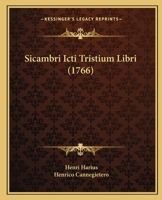 Sicambri Icti Tristium Libri (1766) 1165929163 Book Cover