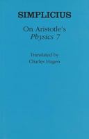 On Aristotle's "physics 7" 0801429927 Book Cover