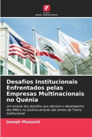 Desafios Institucionais Enfrentados pelas Empresas Multinacionais no Quénia 620564858X Book Cover