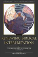 Renewing Biblical Interpretation 0310234115 Book Cover