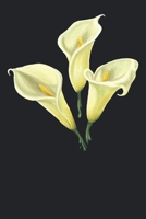 Watercolor Calla Lily Journal: Floral Notebook, Lined, 120 Pages, 6 x 9 Inches 1087301890 Book Cover