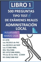Oposiciones Administración Local: 10 Simulacros de examen B08NS9J4WF Book Cover