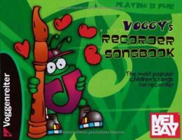 Voggy's Recorder Songbook 3802404653 Book Cover