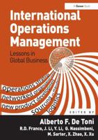 International Operations Management: Lessons in Global Business 1409403297 Book Cover