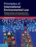 Principles of International Environmental Law 0521521068 Book Cover