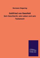 Gottfried Von Raesfeld 3846039306 Book Cover