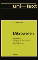 Mikrowellen: Lehrbuch Fur Studenten Der Elektrotechnik Und Physik Hoherer Semester 352803565X Book Cover