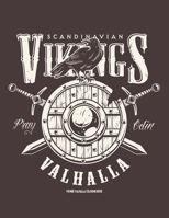 Vikings Valhalla coloring book: Valhalla coloring book for vikings lovers adults . best gift for Halloween B08J2186CK Book Cover