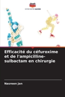 Efficacité du céfuroxime et de l'ampicilline-sulbactam en chirurgie (French Edition) 6208177804 Book Cover