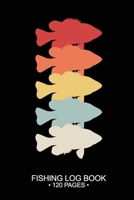 Fishing Log Book 120 Pages: Cool Freshwater Game Fish Saltwater Fly Fishes Journal Composition Notebook Notes Day Planner Notepad 1675484570 Book Cover