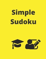 Simple Sudoku: Easy Puzzles B08NS9J4GM Book Cover