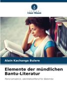 Elemente der mündlichen Bantu-Literatur (German Edition) 6207787471 Book Cover