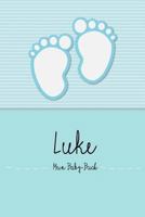 Luke - Mein Baby-Buch: Personalisiertes Baby Buch für Luke, als Elternbuch oder Tagebuch, für Text, Bilder, Zeichnungen, Photos, ... (German Edition) 1090319851 Book Cover