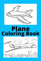Plane Coloring Book: Kids for Ages 4-8 B0BBC9HBDC Book Cover