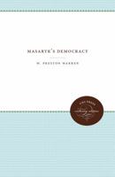 Masaryk's Democracy 1469613093 Book Cover