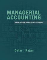 Managerial Accounting: Making Decisions and Motivating Performance 0137024878 Book Cover