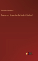 Researches Respecting the Book of Sindibad 0766149005 Book Cover