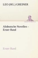 Altdeutsche Novellen - Zweiter Band 3842414803 Book Cover