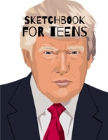 Sketchbook for teens: sketch draw scribble design a sketchbook for growing minds 1698383509 Book Cover