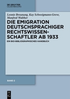 Band 2: Emigration in die Vereinigten Staaten von Amerika 311158304X Book Cover