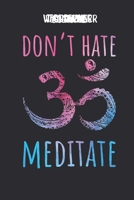 Tagesplaner Mit Om Symbol F?r Meditation : Terminplaner I DIN A5 I 120 Seiten I Tageskalender I Organizer I Achtsamkeit I Ziele 165363216X Book Cover