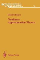 Nonlinear Approximation Theory 3642648835 Book Cover